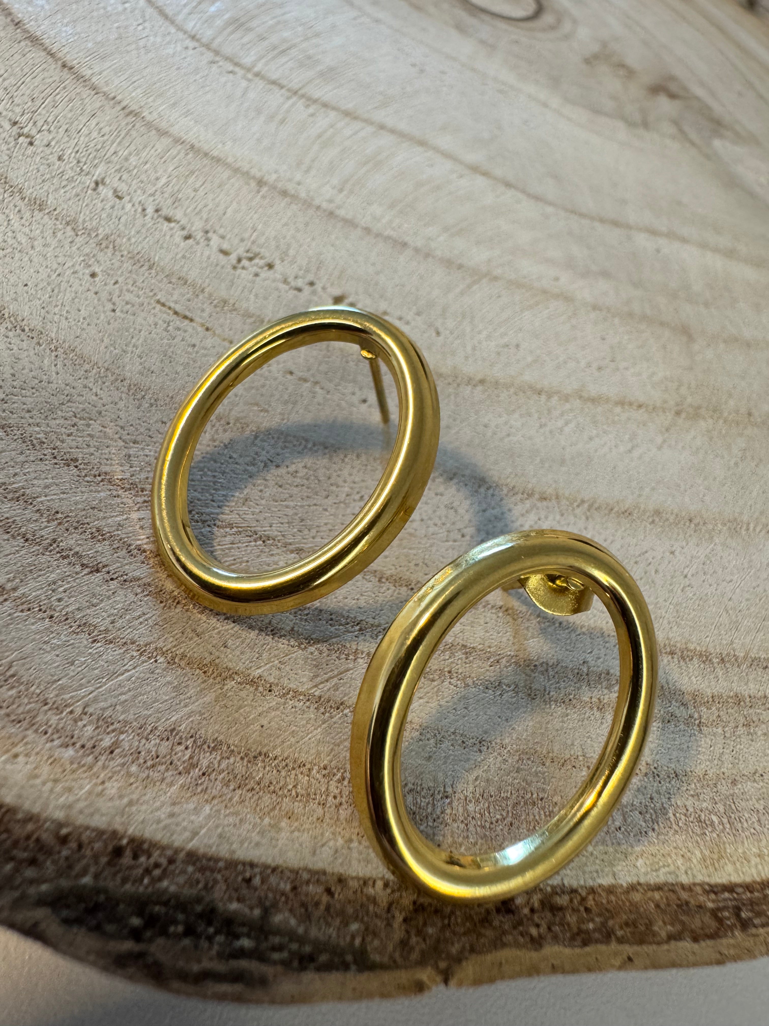 Pendientes Oval