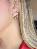 Pendientes Oval